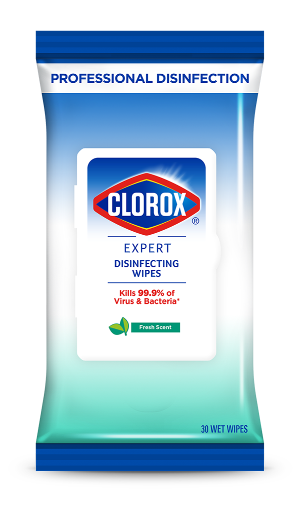 Clorox® Expert Disinfecting Wipes On The Go Clorox® Arabia